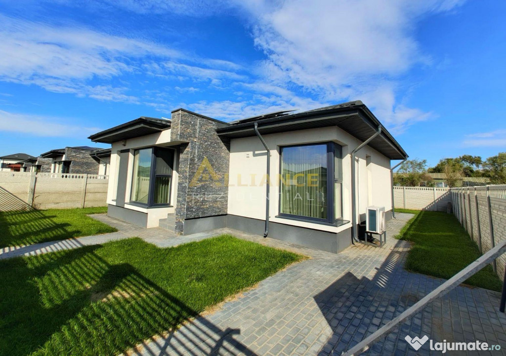 Casa Individuala / 3 Camere / 2 Bai / Pompa de caldura / Pan