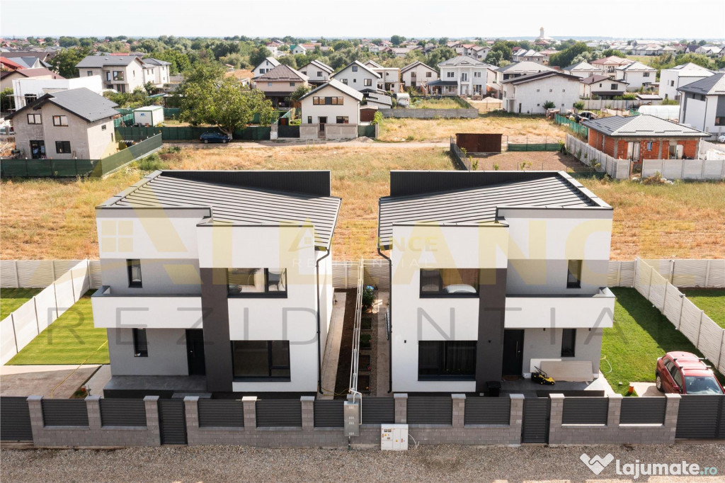 Vila Individuala / 4 Camere / 2 Bai / Teren 455 mp