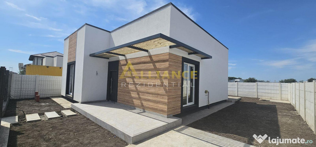 Casa moderna parter / 4 Camere / 2 Bai / Teren 444 mp