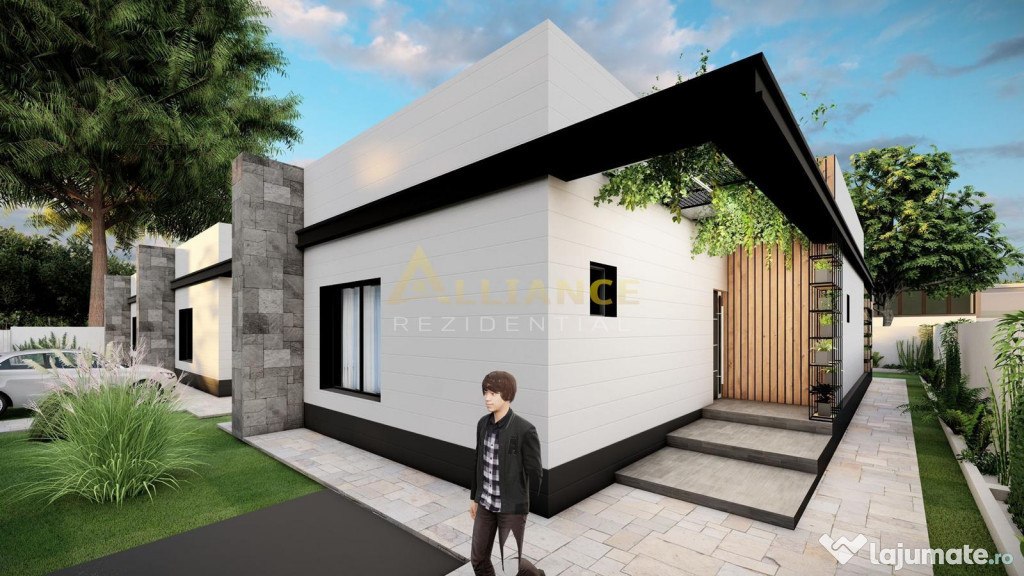 3 camere 2 bai 310 mp teren