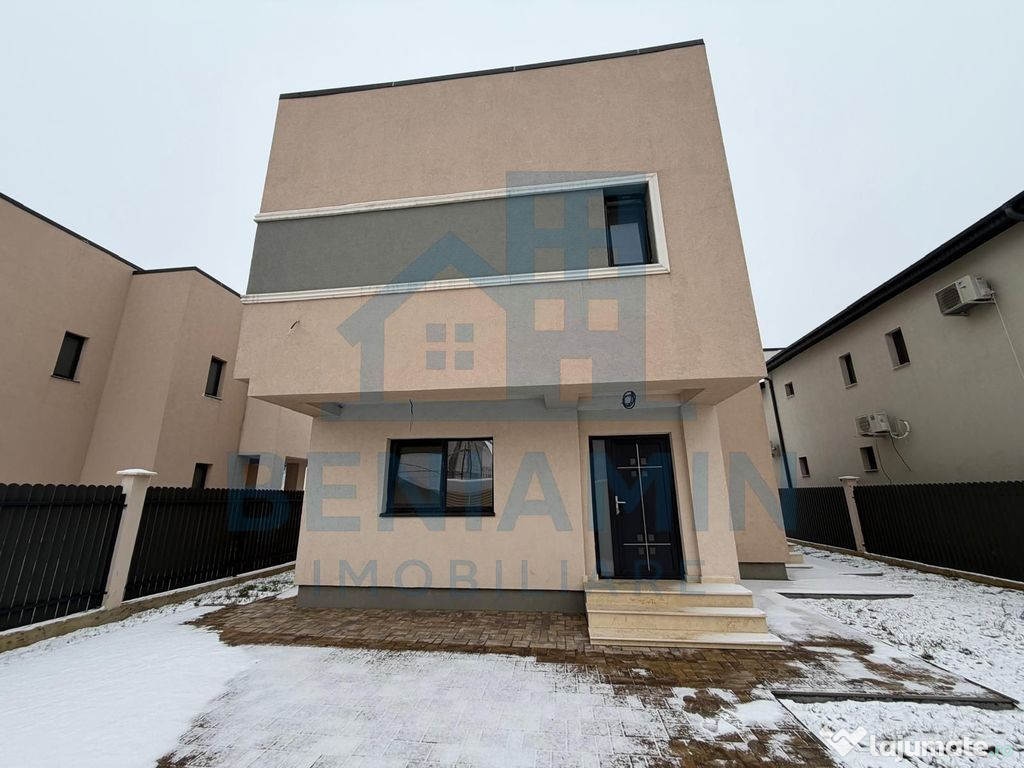 Casa P+1 Living-Bucatarie-3 Dormitoare-Toate utilitatile-...