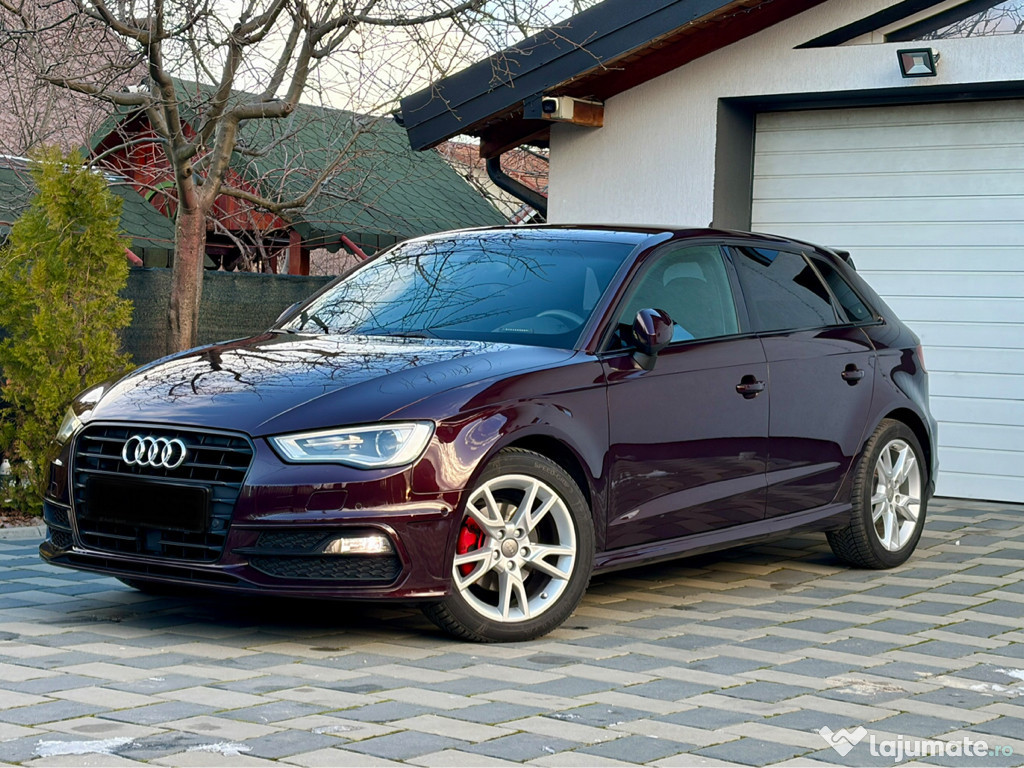 Audi A3 S-Line 1.6TDI automat S-Tronic Distronic km reali