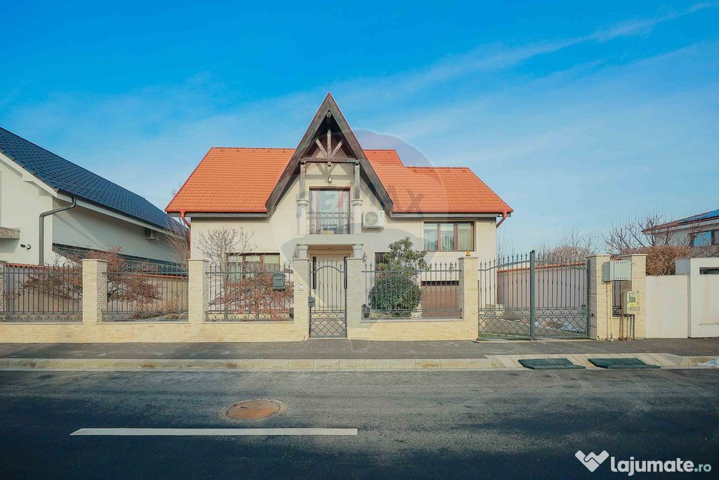 Casă 5 camere cu garaj, 230 mp utili, teren 503 mp, Nuf?...