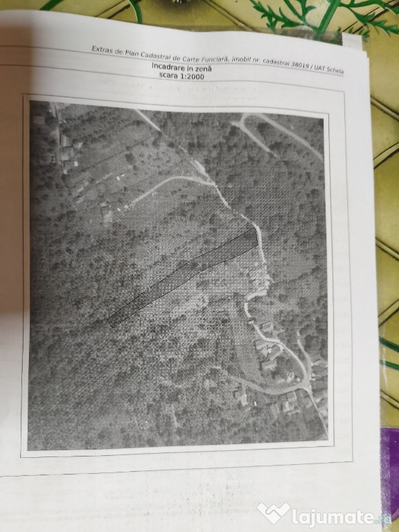 Vând teren extravilan, zona schela