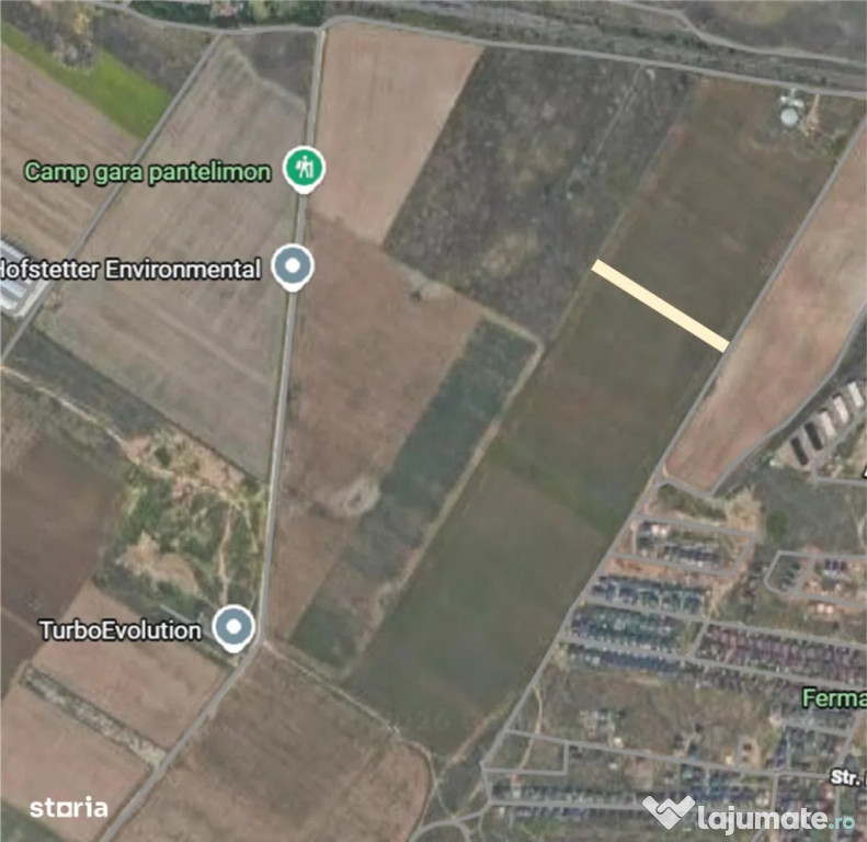 Teren intravilan 5.000 mp Dobroești – ideal parcelare, acces direct