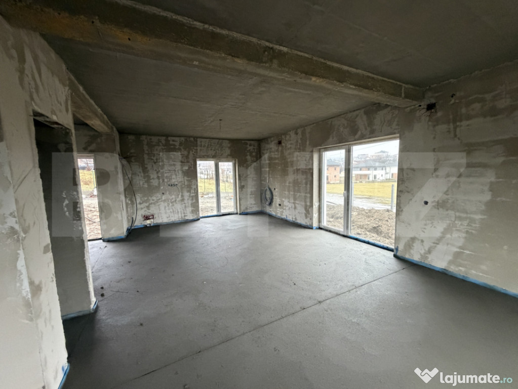 Casa duplex cu suprafata utila de 119 mp si curte de 190mp,