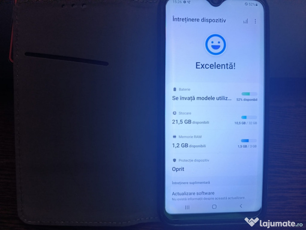 Telefon + husa si folie Samsung Galaxy A20e, 3gb RAM, 32 GB