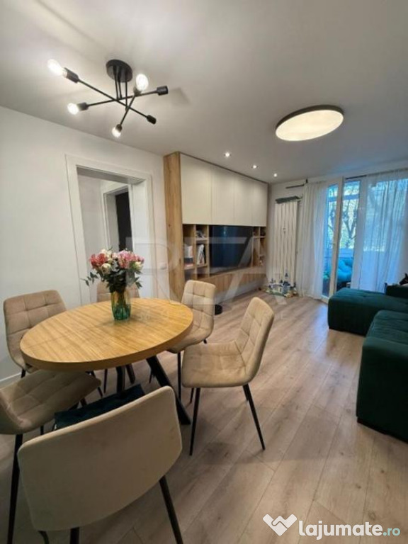 3 camere Parcul Circului, inst. schimb., et. 1, metrou, reno