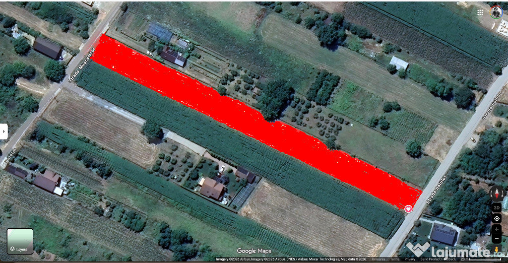 Teren intravilan 4000m2 - Cazasu, Braila