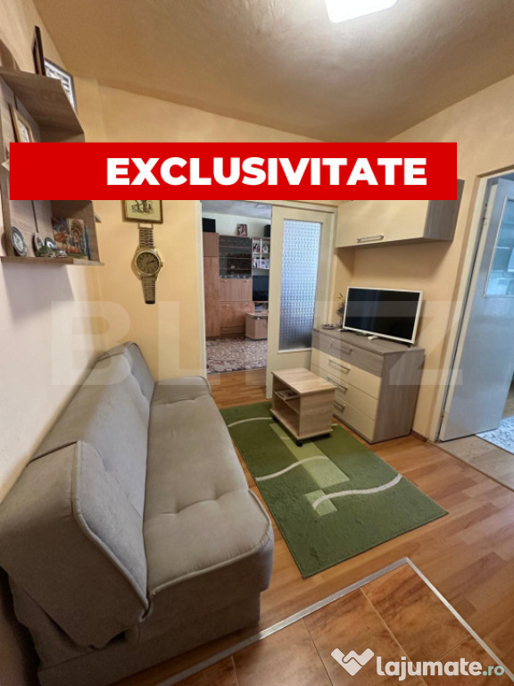 Apartament cu 2 camere, 51 mp, decomandat, Aiud