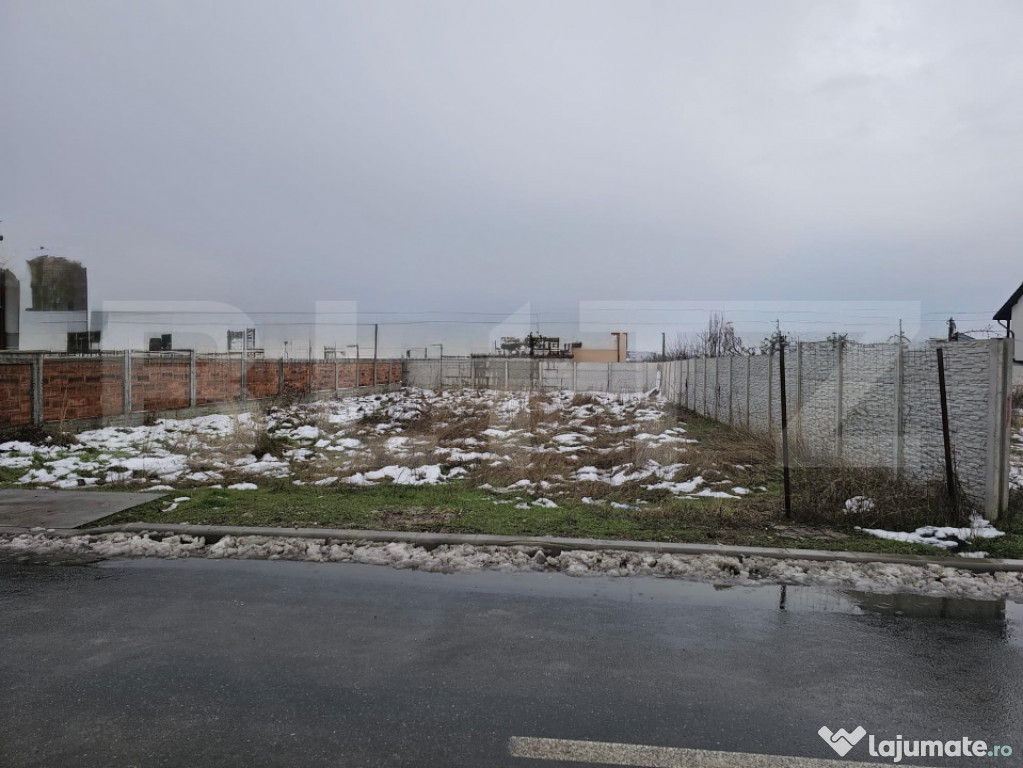 Teren intravilan 500 mp, zona Ghercesti