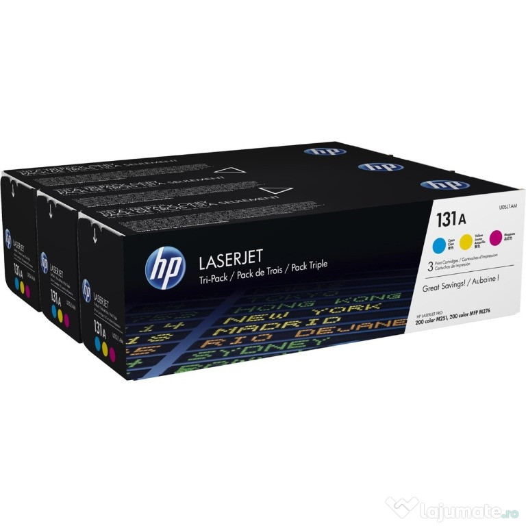 Vand cartuse imprimanta HP 131A si 207A