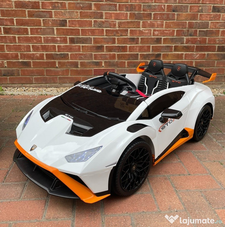 Masinuta electrica pt. copii Lamborghini Huracan STO 12V 2x40W White