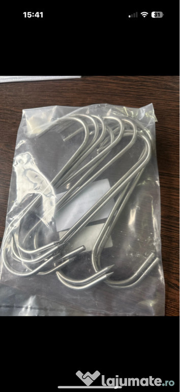 Cârlige inox 10 buc