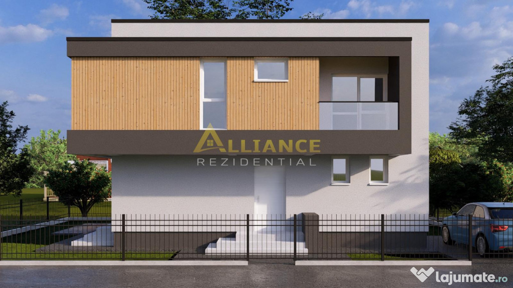 Vila individuala, 4 camere, 3 baie, curte 210mp