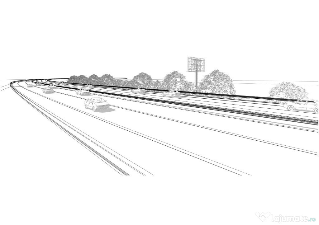Simeria-Panou Publicitar GIGANT (14x8m)-Vizibilitate Maximă Nod Rutier