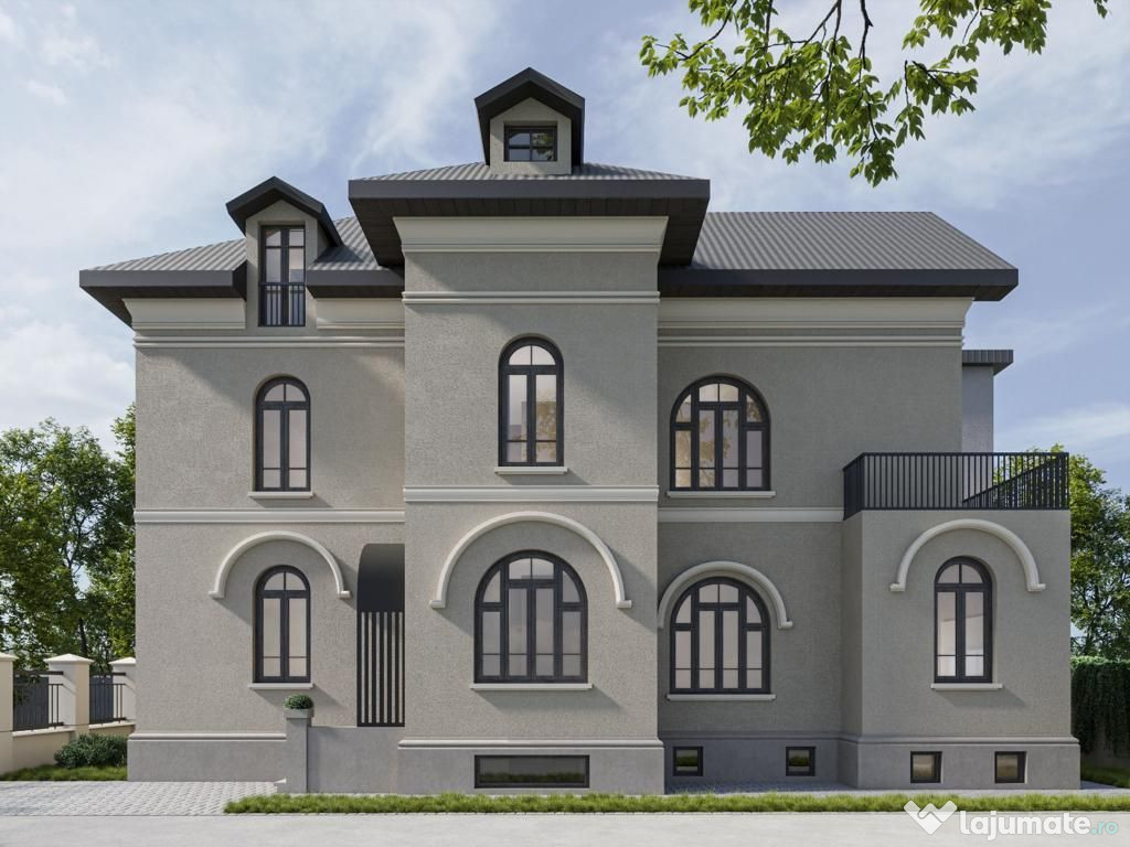 Floreasca | UNIC Casa 4 camere cu Autorizatie de Construi...