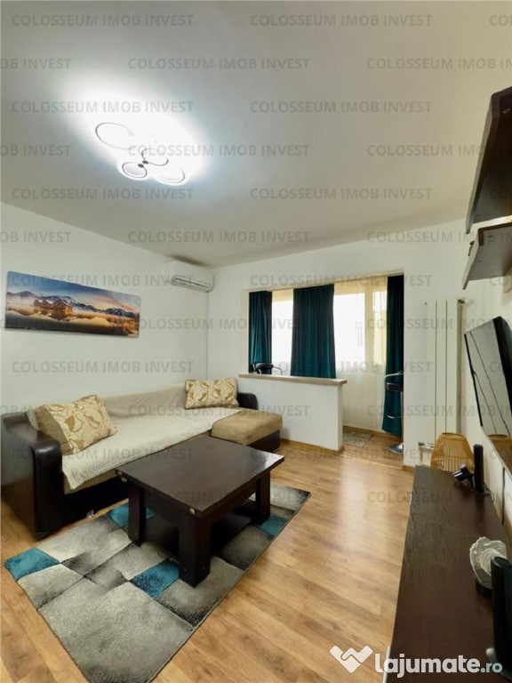 Apartament decomandat, 2 camere, mobilat, utilat, parcare, zona Astra!