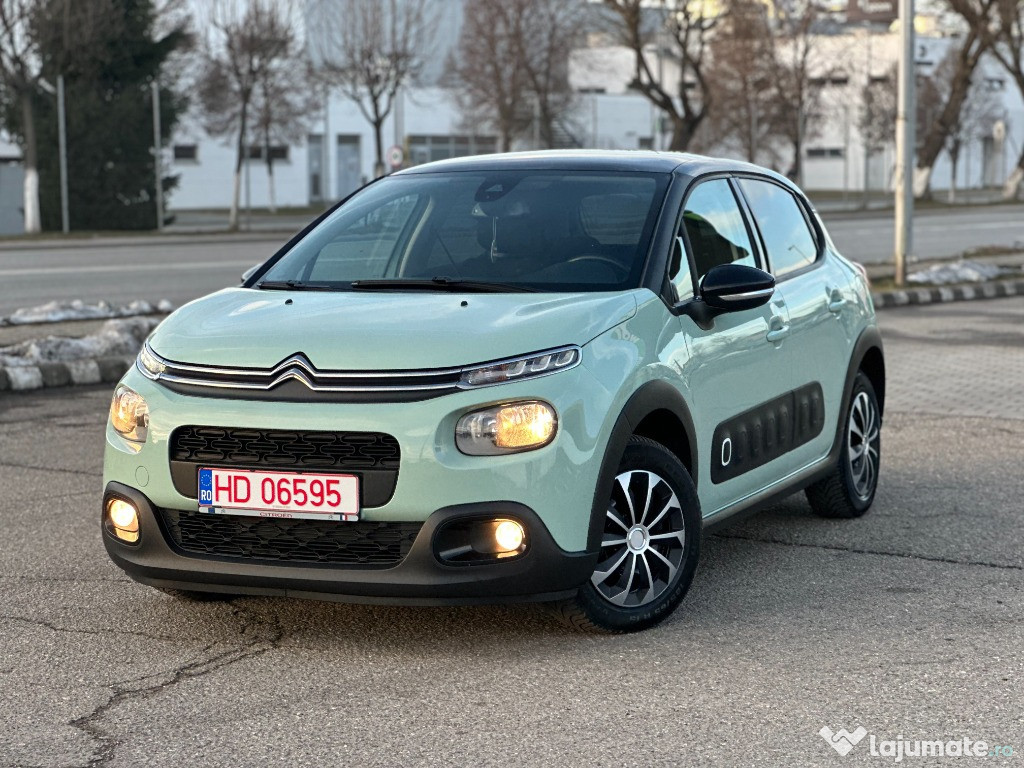 Citroen C3*navigatie*1.5 diesel*panoramic*led*af.2019*factura*euro 6 !
