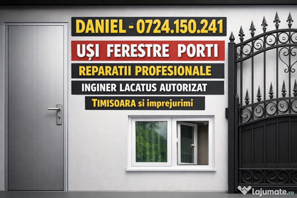 Reparatii Usi Ferestre Porti