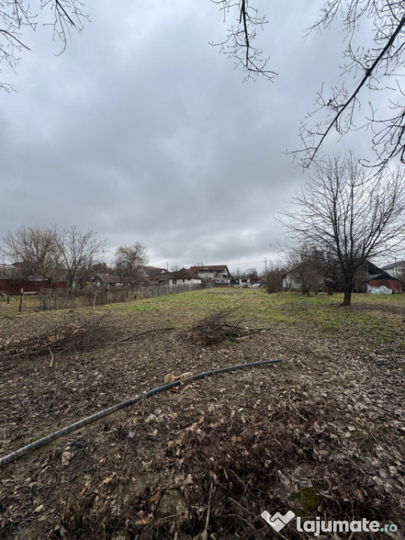 Teren 15 ari Păltinișului – zonă de case, dublu front s