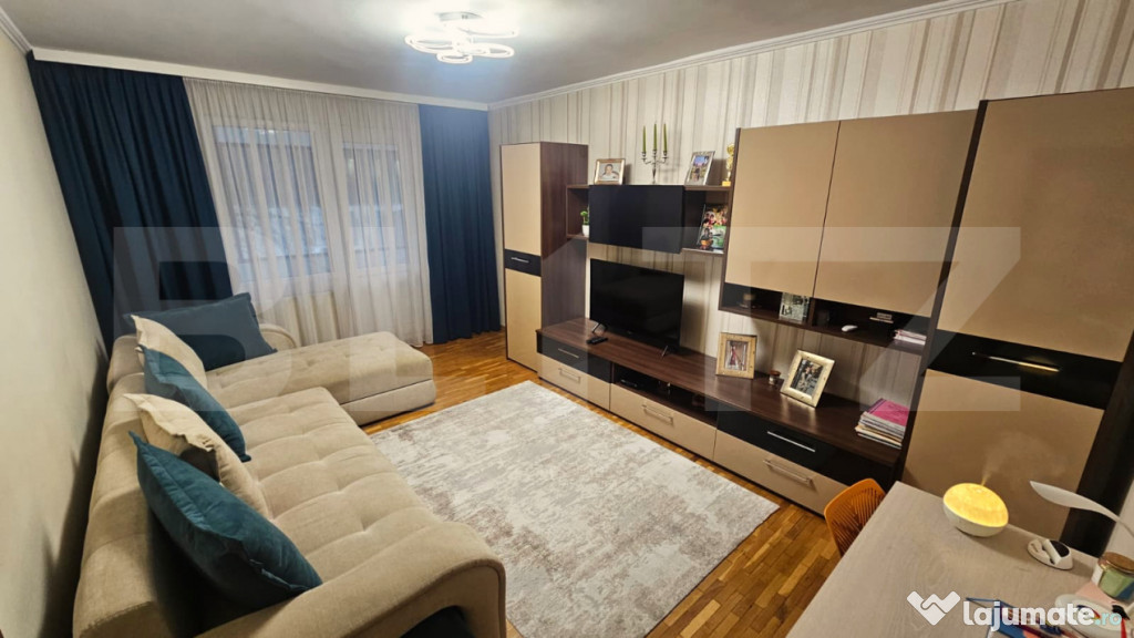 Apartament 3 Camere Decomandat – Etaj 1, Zona Tudor, 70mp