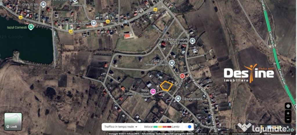 Comision 0%, Cornesti, Miroslava, Teren 1943 mp, 87.435 eu