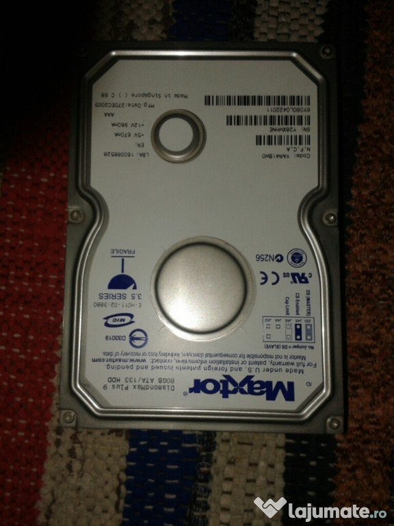 Hard Disk ATA/133 80 Gbytes .