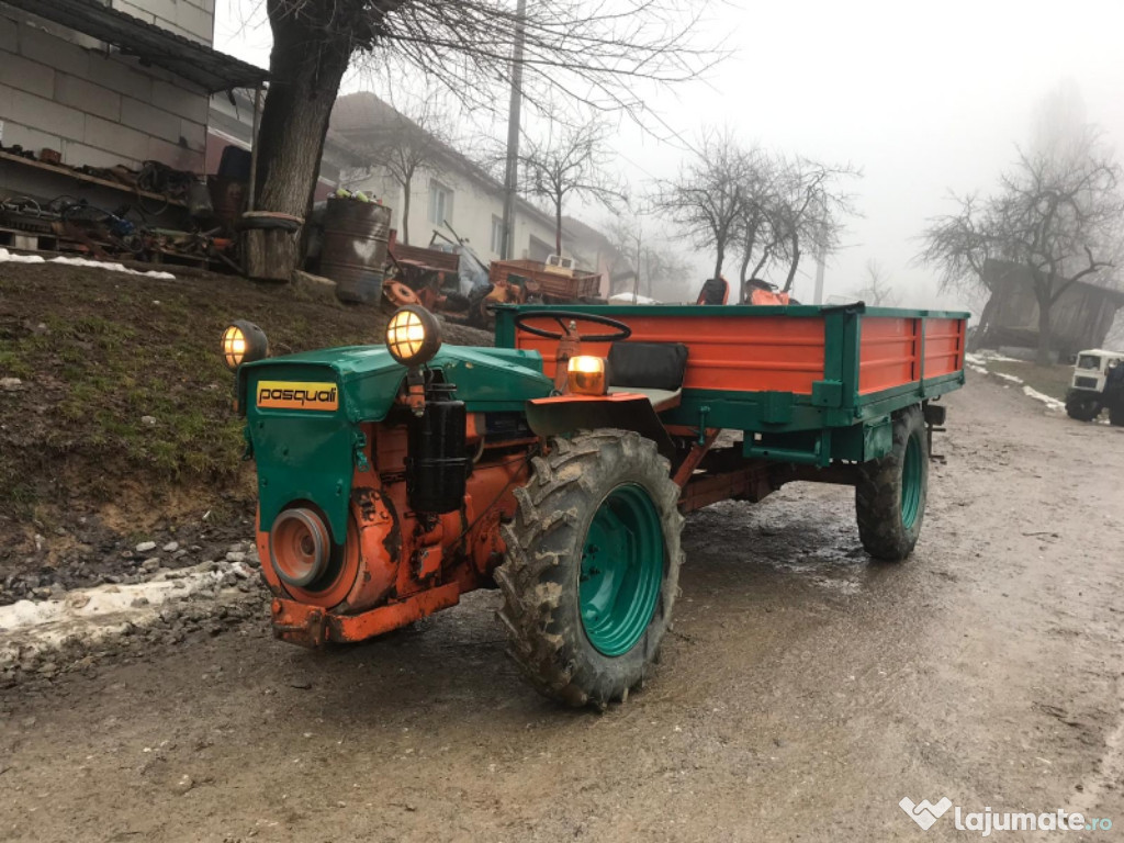 Motocultor tractor tractoras 4x4 pasquali