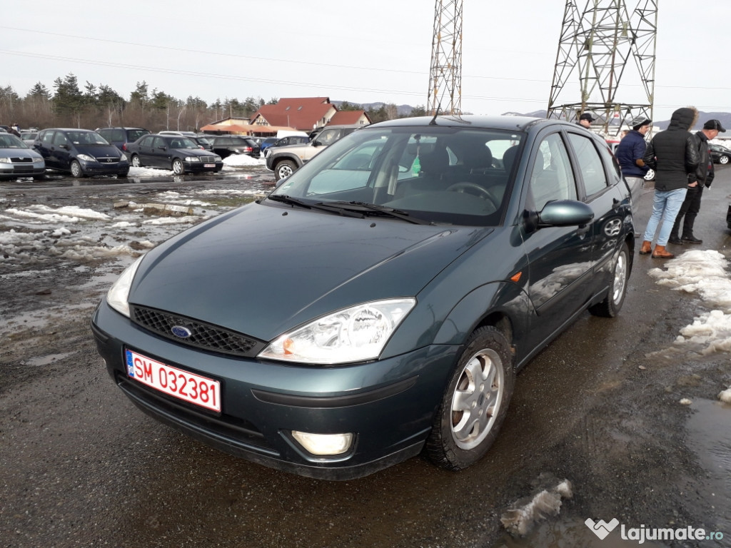 Ford Focus 1.6i, 2002, climatronic, navi, jenti, impecabil