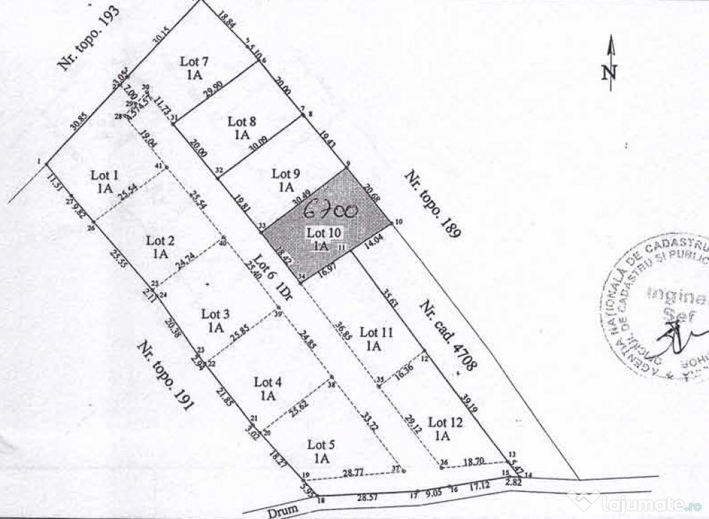 Parcela 600mp, intravilan, Loc. Betfia, comuna Sanmartin