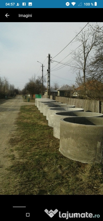Tuburi beton cu armatura