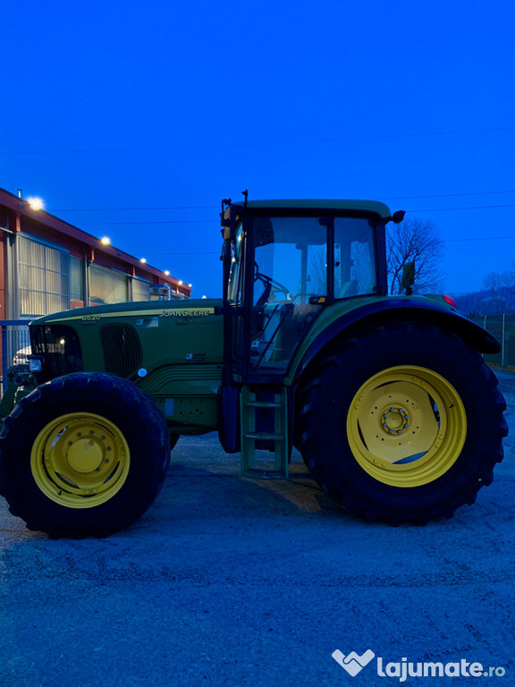 John Deere 6520 tiranti pe fata si priza