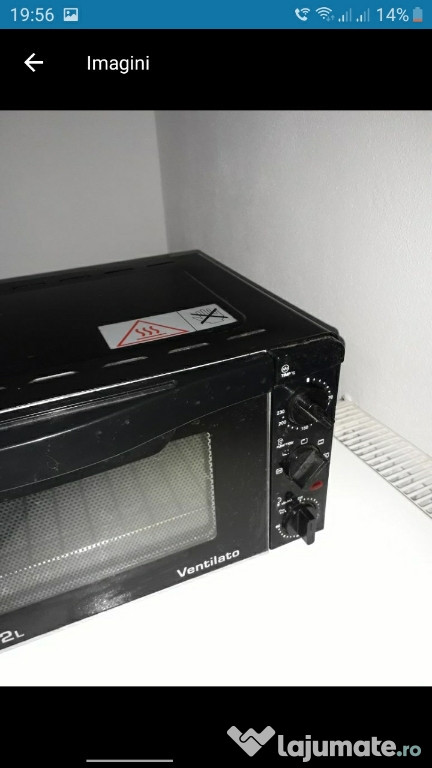 Cuptor electric ventilat