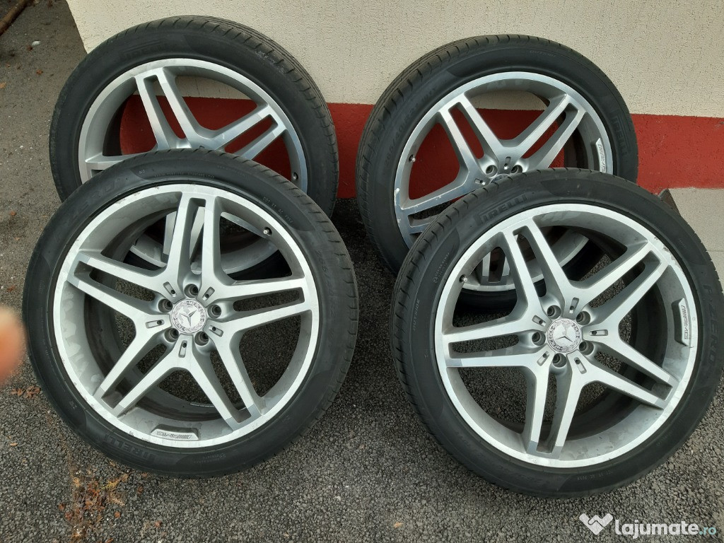 Jante 21 inch echipate cu anvelope pirelli 265/40/21