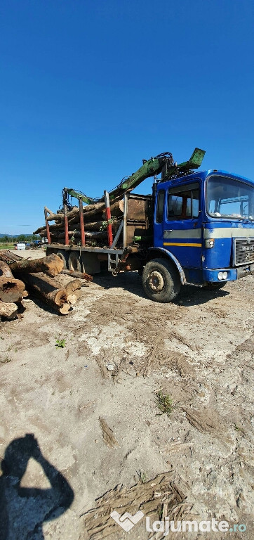 Camion forestier 6x4,cu macara(raba ,man,scania,volvo)