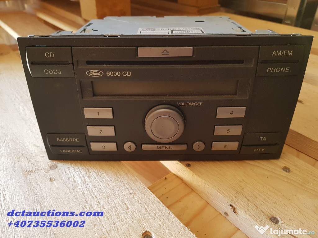 Radio player auto original Ford A fost montat pe un ford foc