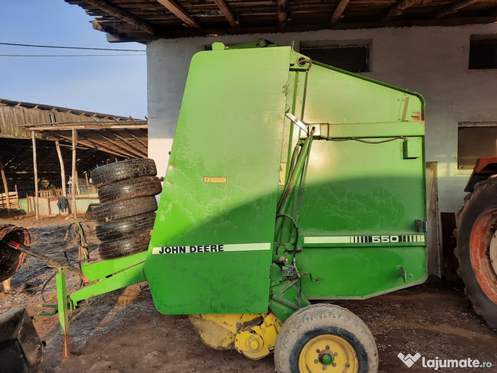 Balotiera rotunda John deere 550