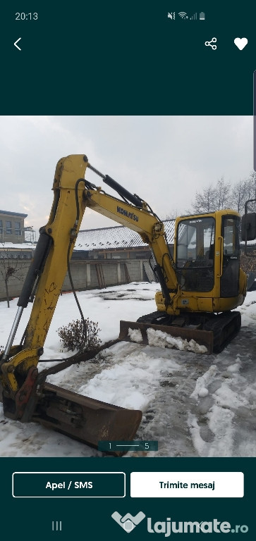 Prestari servicii cu excavator