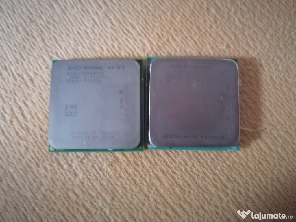 Procesoare AMD Athlon 64 x2 și AMD sempron