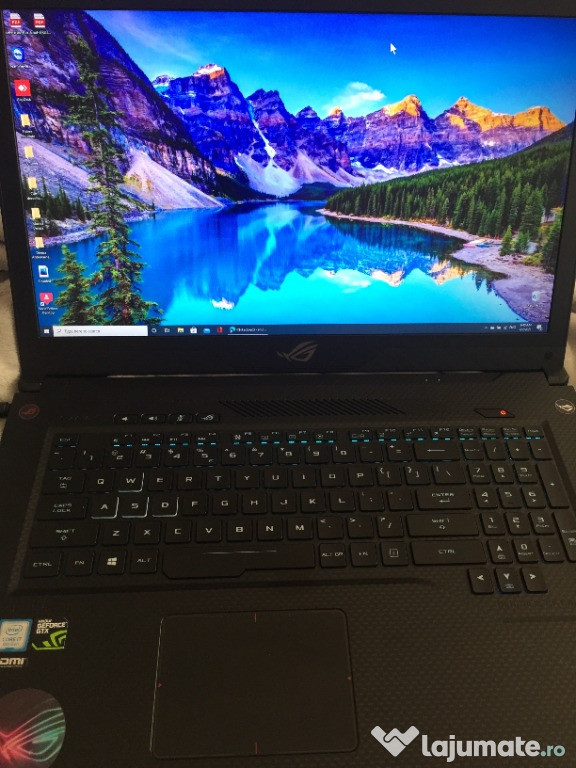 Laptop Gaming ASUS ROG GL703GE cu procesor Intel® Core™ i7-8