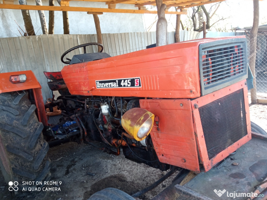 TRACTOR +PLUG+DOUA ROATE FAȚĂ