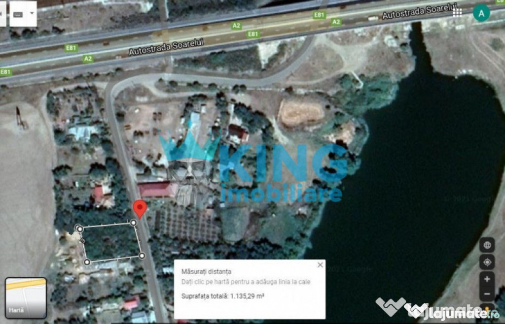 Teren 1100mp | Intravilan | Sat Seinoiu (Calarasi)