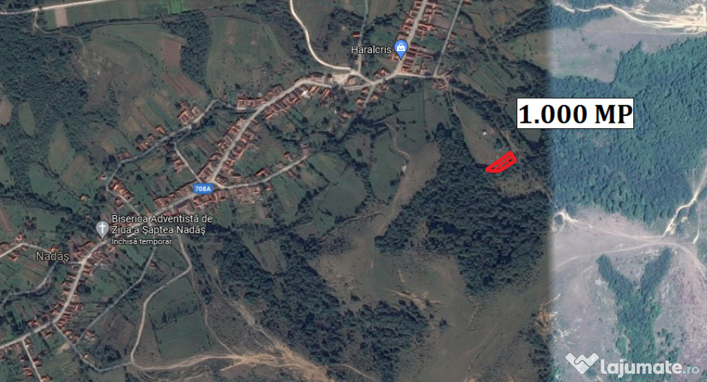 Teren 1.000 mp. in Nadas - ID : RH-30826-property