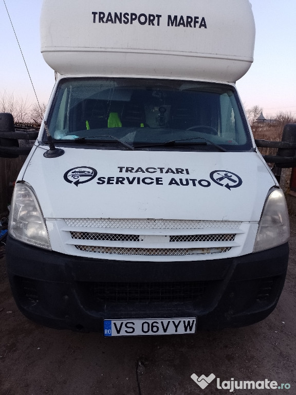 Iveco daily prelata an 2007, remorca auto 6 metri,2700 kg