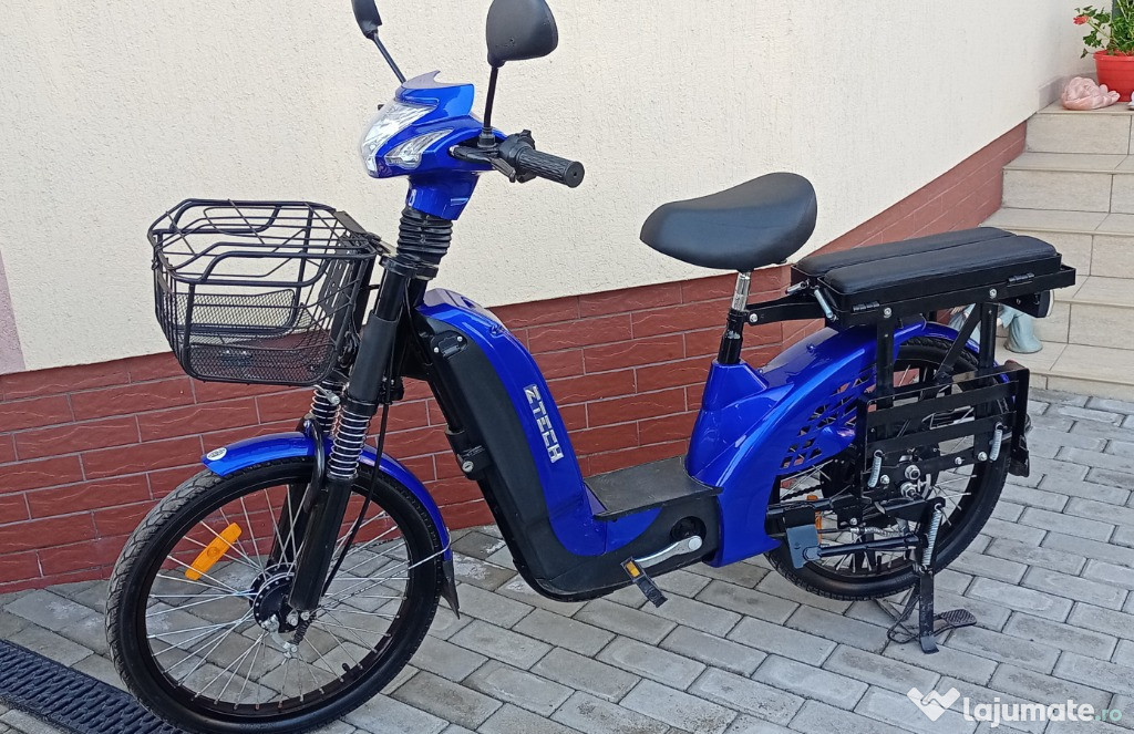 Bicicleta electrica Z-Tech ZT 61 250 W, autonomie 35-40 km c