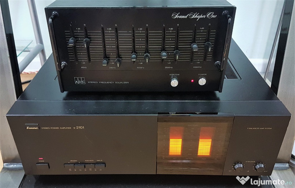 Sansui B 2101 amplificator muzica la 950 W consum putere Jap