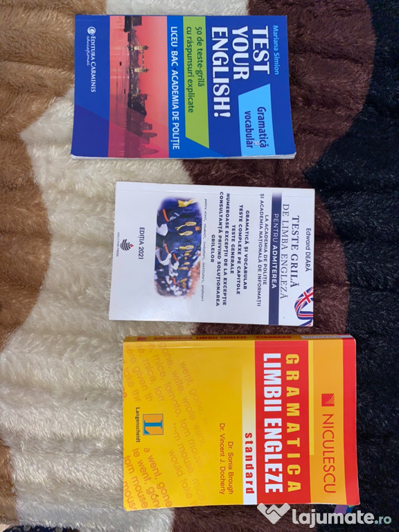 Cărți pentru admiterea la Academia de Poliție