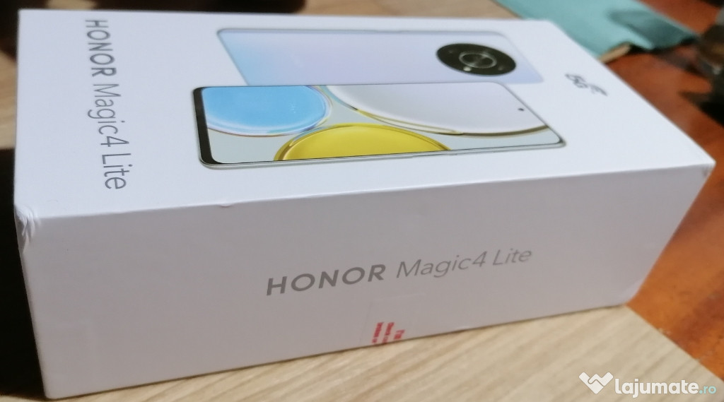 Vând Smartphone HONOR Magic 4 LITE,128 GB, 6GB-RAM, nou cu garanție.