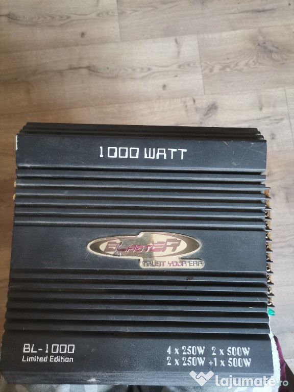 Stație Blaster 1000Watt + subwoofer auto